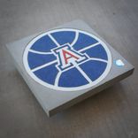 Concrete And Wood Benches, University Of Arizona Logo 6 small
