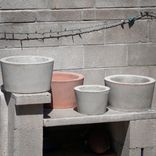 Concrete Planters 2 small