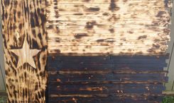 Rustic Wood Flags 2 small
