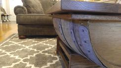 Wine Barrel Coffee Table 5 small