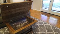 Wine Barrel Coffee Table 6 small