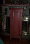 Painted Antique Reproduction Chimney Cupboard 1 small