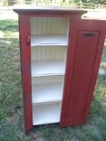 Painted Antique Reproduction Chimney Cupboard 2 small