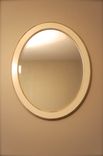 Solid Wood Oval Wall Mirror 5 small