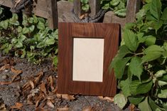 Solid Walnut Picture Frame For 5 X 7 Photo 4 small