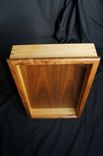 Shadow Box-Solid Maple And Walnut 3 small