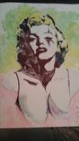 Marilyn Clown Tears 2 small