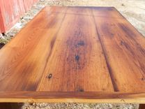 Reclaimed Chestnut Farmhouse Dining Table 3 small