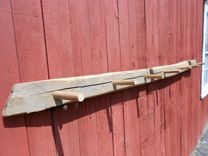 Reclaimed Chestnut Beam Coat Rack 2 small