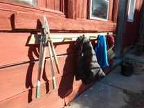 Reclaimed Chestnut Beam Coat Rack 3 small