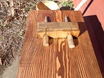 Reclaimed Barn Beam Coffee Table Or Bench 5 small