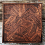 Walnut Veneer Serving Tray 2 small