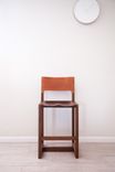 Leather Back Bar Stool 3 small