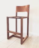 Leather Back Bar Stool 5 small