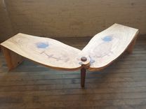 Folding Ash Bench 3 small