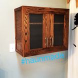 Locking Liquor Cabinet 2 small