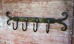 Wrought Iron Wall Rack 1 small