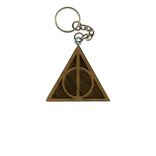 Deathly Hallows Harry Potter Wooden Keychain 4 small
