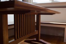 The Hahn Dining Table In Walnut 3 small