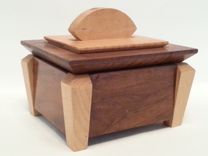 Custom Made Jewelry And Music Boxes. Beautiful Exotic Woods. 1 small