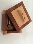 Custom Made Jewelry And Music Boxes. Beautiful Exotic Woods. 2 small