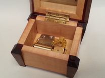 Custom Made Jewelry And Music Boxes. Beautiful Exotic Woods. 4 small