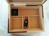 Exotic Wood Cigar Humidor 6 small