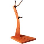 Wooden Saxophone Floor Stand For Alto And Tenor Sax - Mahogany, Walnut, Maple Or Cherry 3 small
