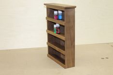 Solid Walnut Essential Oils Shelf 2 small