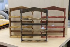 Reclaimed Wood Spice Rack 2 small