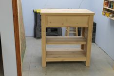 Solid Wood Kitchen Island 1 small