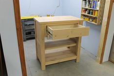 Solid Wood Kitchen Island 4 small
