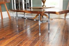 Industrial Walnut Slab Table 1 small