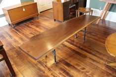 Industrial Walnut Slab Table 4 small