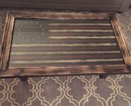 Betsy's Colonial Freedom American Flag Coffee Table 3 small