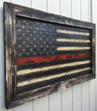 Old Glory Thin Red Colonial Freedom Flag 4 small