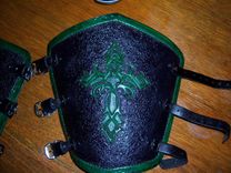 Larger Double Celtic Knot Cross Bracers Deluxe 2 small