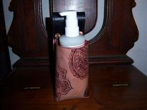 Massage Lotion Holster W/ Leather Belt And Buckle 2 small