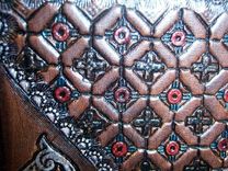 Wallet For A Dad With Custom Indigenous Or Native American Style Patterns 5 small