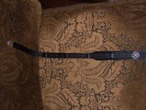 Celtic Belt And Buckle With Silver Conchos, Hand Tooled, Hand Made 5 small