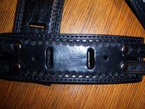 Black Leather Watch Band 3 small
