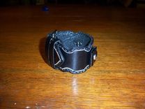 Black Leather Watch Band 8 small