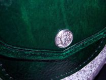 Green Sporran W/ Sporran Hangers 1 small