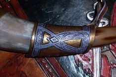 Horn Of Gondor Replica Leather Artistic Interpretation Of The Original. Lotr 2 small
