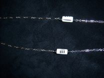Real Silver Necklace Chain With White Buddha Charm 3 small