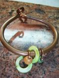 Hand Made Copper Bracelets With Beads 5 small