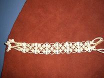 Hemp Bracelest With Wooden And Glass Beads 2 small