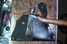 Axe Sheath Tomahawk Sheath Black 3 small