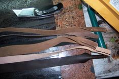 Leather Glasses Straps Like A "Croakie Style" Glasses Straps But 100% Leather 4 small