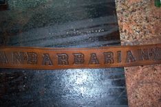 Leather Glasses Straps Like A "Croakie Style" Glasses Straps But 100% Leather 1 small